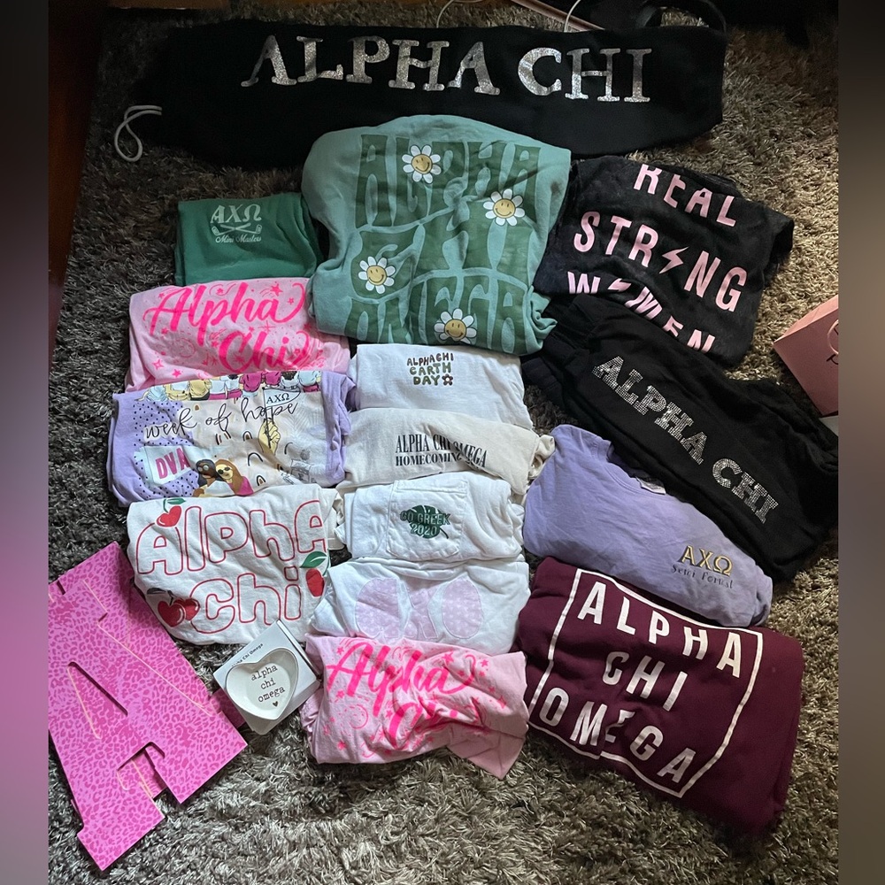Alpha Chi Omega apparel bundle